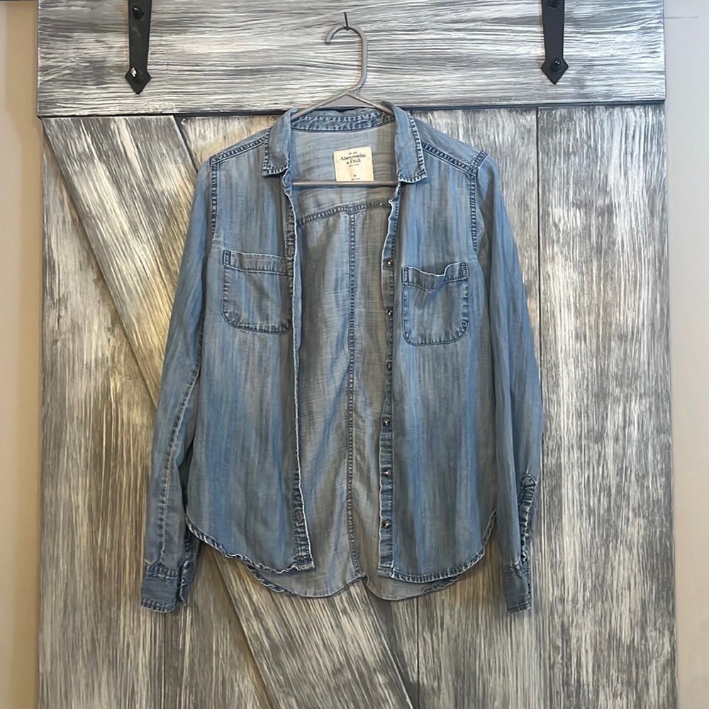 Chambray denim look like jacket
